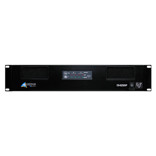 IS4250P Power Amplifier 4 x 250W D-Class 100V/70V/8Ohm 2RU