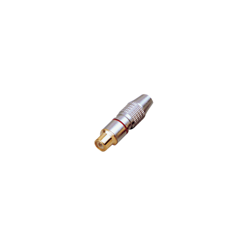 ATC6111R Female RCA In-Line Socket Red