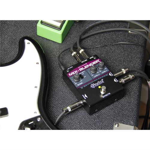 Radial MIX BLENDER - Dual Input Instrument Buffer/Mixer & FX Loop