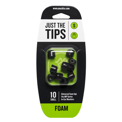 MP Series Small Foam Black Tips Kit