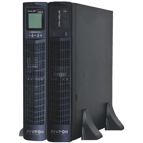 3KVA True Sine Wave UPS Double-Conversion online Rack/Tower Niveo Professional
