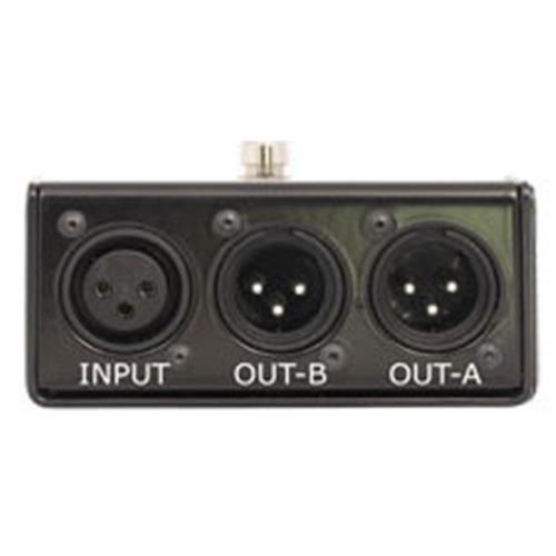 Radial HOTSHOT ABO -  Mic & line switcher, 1 XLR-F input and 2 XLR-M outputs. Balanced 