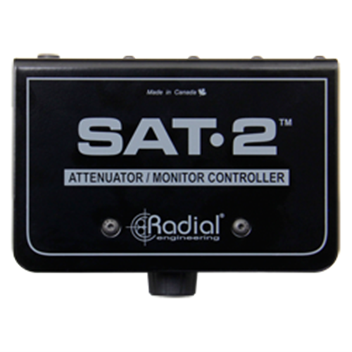 Radial SAT-2 - Passive two-channel balanced stereo attenuator