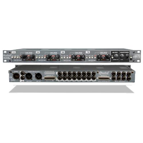 Radial SPACEHEATER - Summing mixer, 8 channel with 12AX7 tubes and transformer isolation