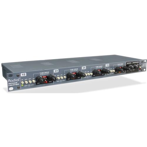 Radial SPACEHEATER - Summing mixer, 8 channel with 12AX7 tubes and transformer isolation