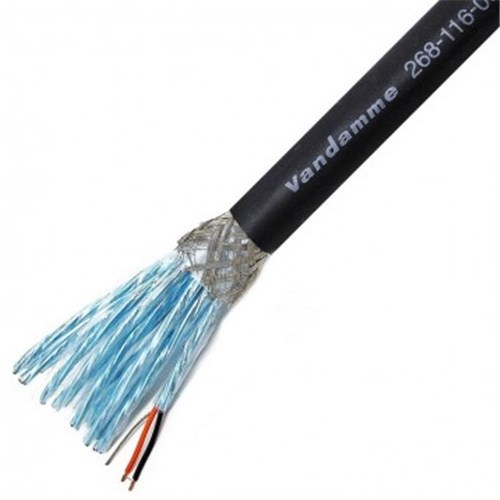 Tour Grade Black Series 16 pair multicore 100m roll