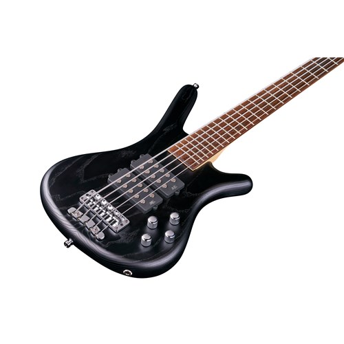 RockBass Corvette $$ 5-String Nirvana Black Transparent Satin