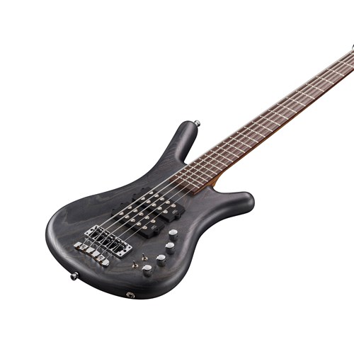 Warwick TeamBuilt Pro Series Corvette $$ 5-String Nirvana Black Transparent Satin