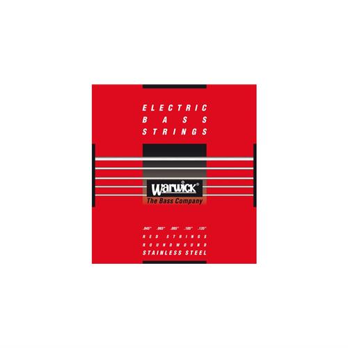 Warwick Bass Strings Red Label 5 Stg Set Medium Gauge:045-065-085-105-135