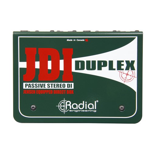 Radial JDI-DUPLEX - Stereo Full-Featured Passive DI - Jensen