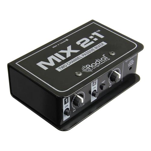 Radial MIX 2:1 - Passive balanced mixer, 2 in 1 out