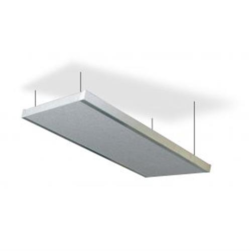Stratus studio cloud w/ h/ware 610x1219x51mm grey 1 panel Z840 1200 08