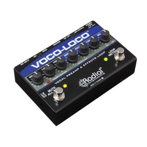 Radial VOCO-LOCO - Effects Switcher for Voice or Instrument 