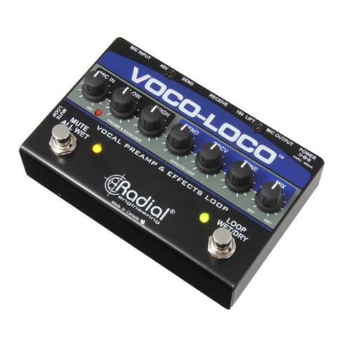 Radial VOCO-LOCO - Effects Switcher for Voice or Instrument 