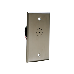 AMX100WP Wall Microphone Dynamic Omni Steel