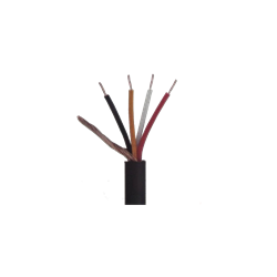DMXINSCAB DMX Lighting Control Cable 4 Core With Shield 100M Roll Black