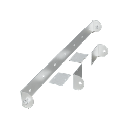 VL8WUB VL8 Wall Mount U Bracket White