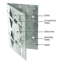 Corner mount - Broadway panel 8 per box