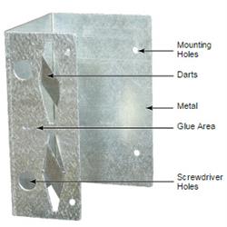 3.5" Offset mount - Broadway 8 per Box