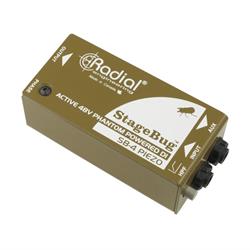 Radial SB-4 - Compact active DI for piezo pickups, low-cut filter, 48V phantom 