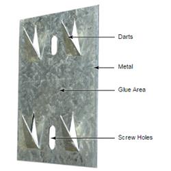 Wall mount for Broadway panels 24 pieces