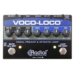 Radial VOCO-LOCO - Effects Switcher for Voice or Instrument 