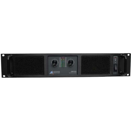 Pwr Amp Class Ab 2X800w@4E 2Ru AMB1600 Australian Monitor