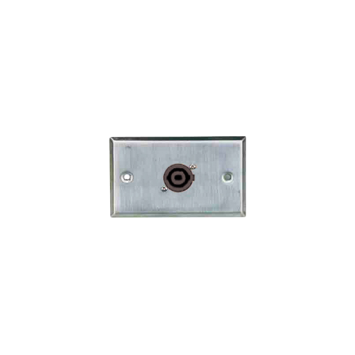 Wall Plate C/W 1 X 4 Pole Conn ATC6422 Australian Monitor