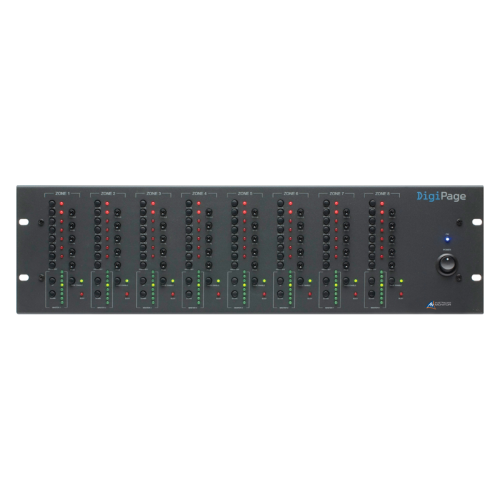 8 Zone Paging & Bgm System DIGIPAGE Australian Monitor