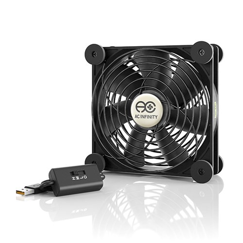 Multifan S3 Spot cooler 120mm blower 1472LPM @18dBA AC Infinity