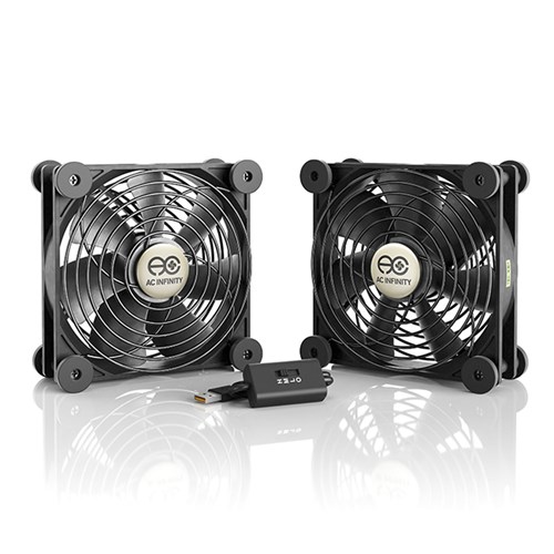 Multifan S7 Dual Spot cooler 2 x 120mm 2888LPM @26dBA AC Infinity